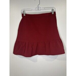J.Crew Mercantile Womens Sz 6 lined‎ flounced mini skirt Trendy Y2K